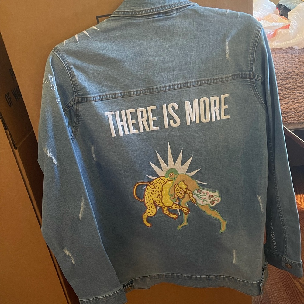 Hillsong United concert Jean jacket